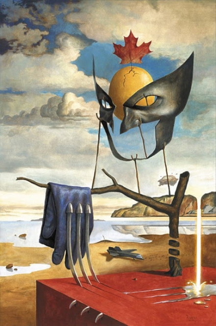 Salvador Dali's Wolverine Persistence of Time